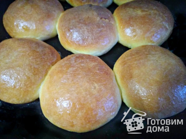 Булочки с начинкой из джема фото к рецепту 6