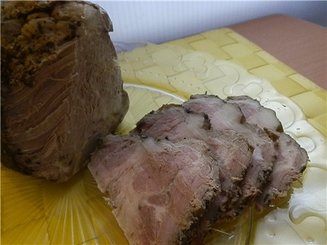 Буженина из свинины на пару по-домашнему