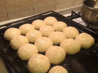 Булочки для гамбургеров усовершенствованные