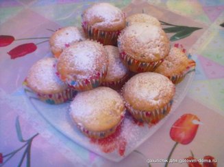 Воздушные маффины с сухофруктами