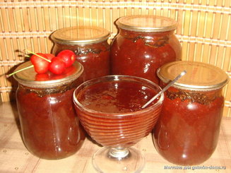 Конфитюр из черешни (вишни)