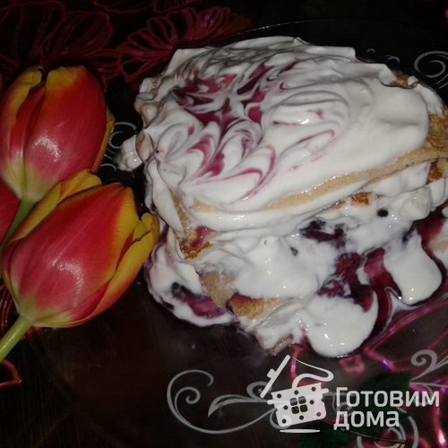 Блинное пирожное &quot;Весенняя нежность&quot;