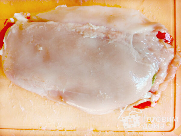 Куриная грудка с овощами и кетчупом Махеевъ «Томатный без сахара и крахмала» фото к рецепту 8
