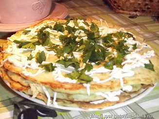 Тортик кабачковый