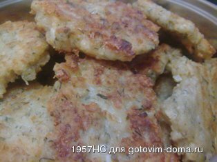 Творожные биточки с сыром и зеленью