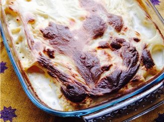 Каннеллони с индюшатиной и тыквой