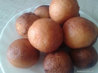 Творожные пончики