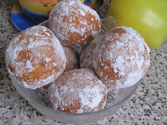 Творожные пончики