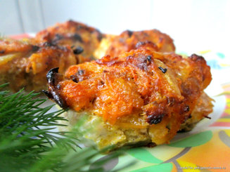 Скумбрия с овощами
