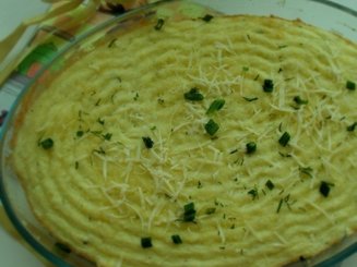 Картофельное суфле с сыром