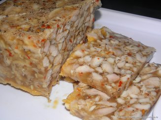 Зельц из куриных окорочков