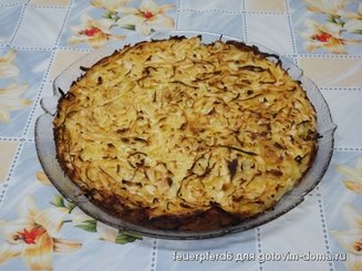 Капустный пирог для ленивых
