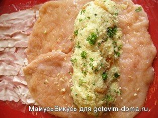 &quot;Roulade de Poulet&quot; (куриный рулет) фото к рецепту 5