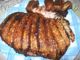 Свиная грудинка с хрустящей корочкой от Джейми Оливера