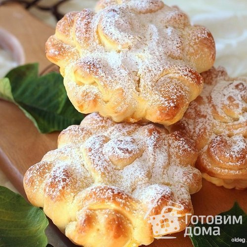 Сдобные булочки &quot;Русские кружева&quot;