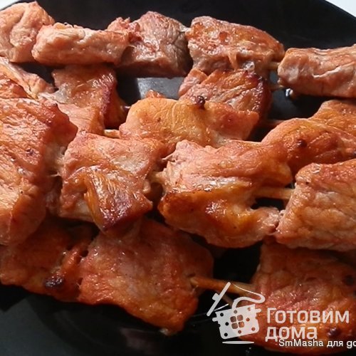 Шашлык из индейки в томатном маринаде