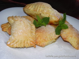 Индийское пироженое (с бананом и белым шоколадом)