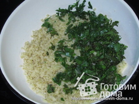 Салат из булгура с кабачками фото к рецепту 2