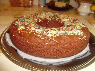 Сочный шоколадный кекс