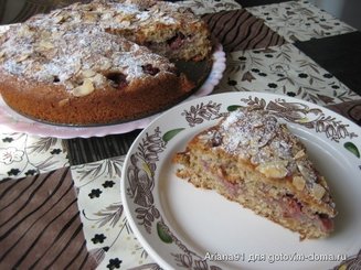 Пирог с клубникой