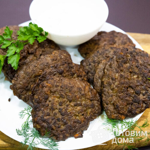 Оладьи из печени