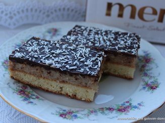 Кофейно-кокосовые пирожные
