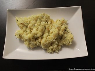 Risotto con zucchine – Ризотто с цуккини