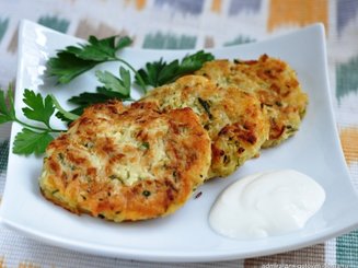 Оладьи из кабачков
