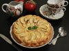 Пирог с творожно - яблочной начинкой
