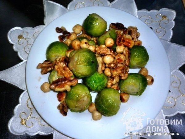 Брюссельская капуста &quot;2 вкуса&quot; фото к рецепту 1