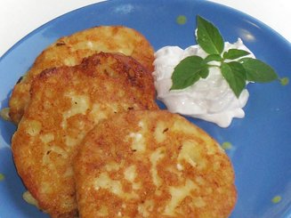 Сырники из творога с яблоками