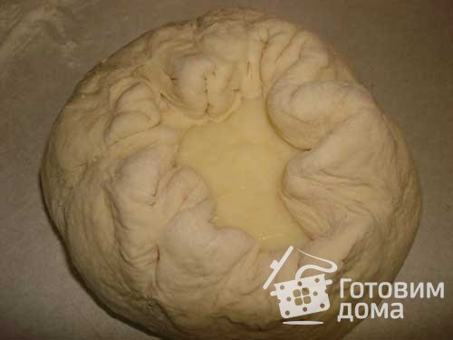 Осетинские пироги с сыром и картофелем фото к рецепту 4