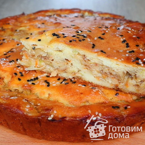 Тесто для заливных пирогов