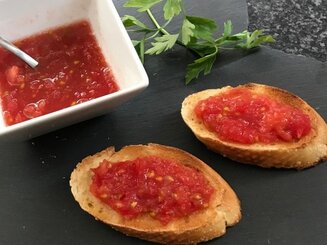 Завтрак по-средиземноморски или Pan con tomate