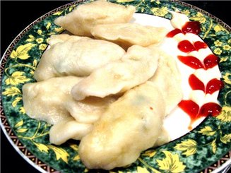 Вареники с сырым картофелем и сырно-картофельные