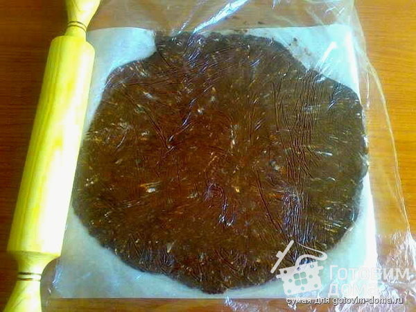 Шоколадный песочный торт фото к рецепту 5