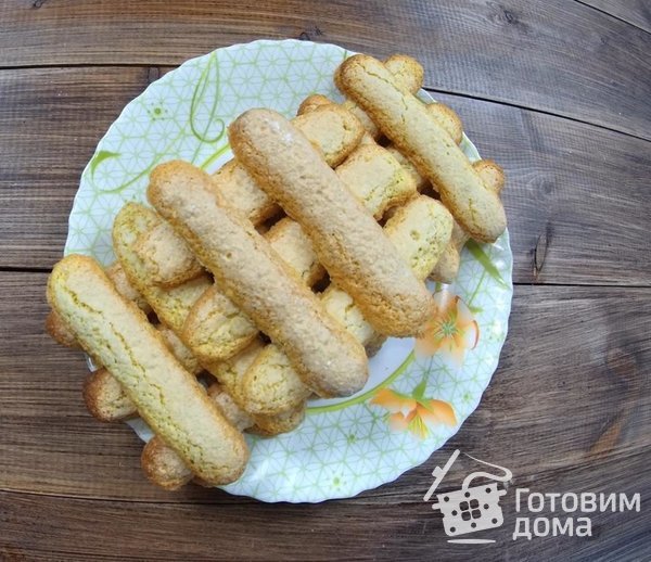 Печенье савоярди дамские пальчики фото к рецепту 3