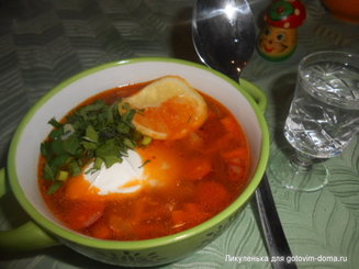 Солянка сборная мясная