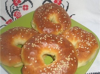 Пирожки - колечки с цуккини и яйцом