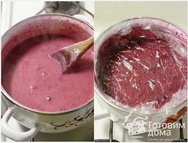 Whipped Porridge - Взбитая овсяная каша с ягодами фото к рецепту 2
