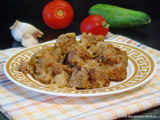 Свинина с луком "Мясо как у мамы"