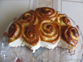 Булочки-бриоши с кремом патисьер
