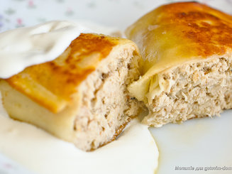 Блинчики с мясом ГОСТ