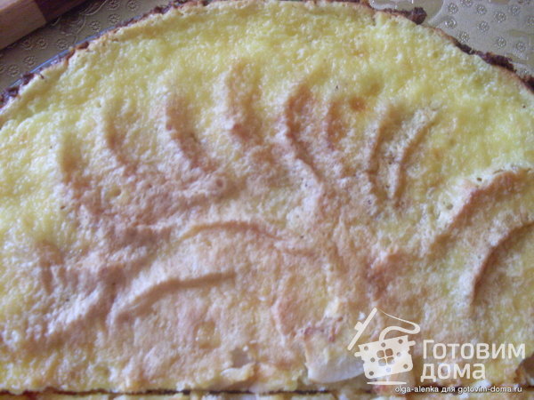 Яблочный пирог с заливкой а-ля Крем-брюле фото к рецепту 8