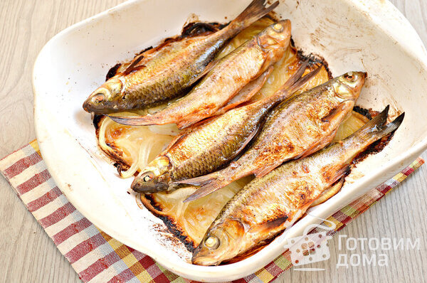 Вкусная речная рыба в духовке по-Махеевски фото к рецепту 6