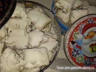 Рождественское  немецкое печенье "Mini-Stollen"