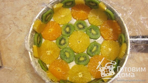 Перевернутый апельсиновый торт фото к рецепту 28