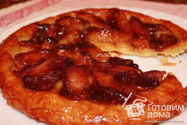 Тарт Татен-Tarte Tatin фото к рецепту 8