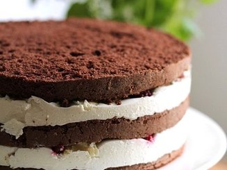 Пирожные с клубникой
