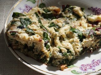 Кавурма из листьев свеклы (Pancar Yaprağı Kavurması)